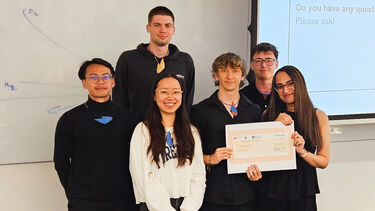 Engineers in Business third place team