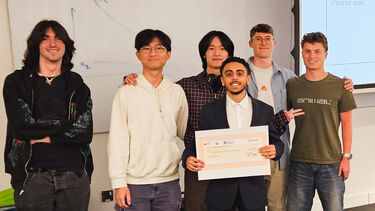 Engineers in Business winning team
