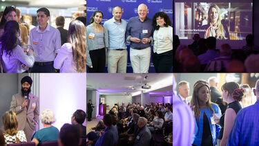 A selection of images from the Alumni Volunteer Thank You event 2025
