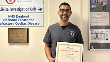 Dr Imran Aziz, honorary consultant gastroenterologist at Sheffield Teaching Hospitals NHS Foundation Trust and senior clinical lecturer at the University of Sheffield