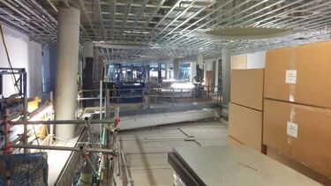 Diamond in the construction phase 2