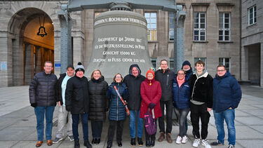Wisewood FC Juniors on a visit to Bochum in 2022