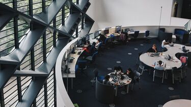 Study space in The Diamond