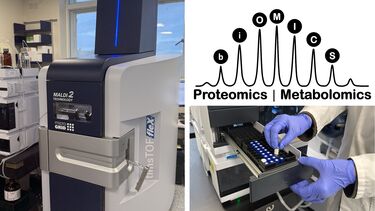 Mass Spec - biOMICS logo
