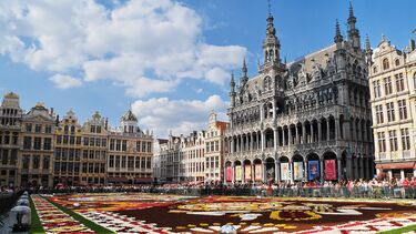 The Grand Place in Brussels Belgium 