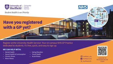 University Health Service poster