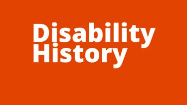 Disabilty history