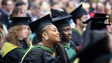 postgraduates at graduation 