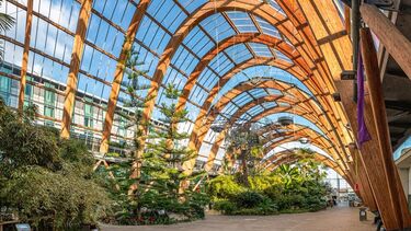 Interior view of the Winter Garden