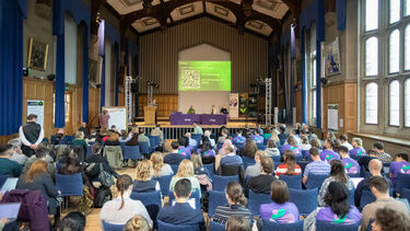 The audience at the Sustainability Symposium 2025