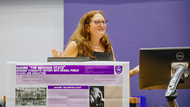 Professor Julie Gottlieb, keynote at the SHP Summer Conference, July 2025