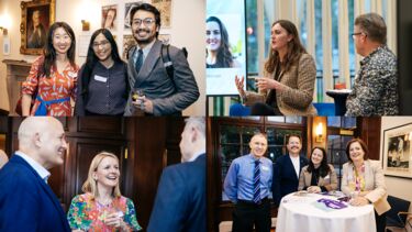 A collage of photos from University of Sheffield in America events