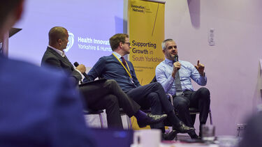 A panel at the South Yorkshire Innovation Summit 