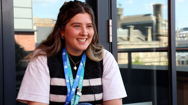 Izzie, Engagement Officer at Connected by Water