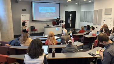 Dr Christin Yu Presenting 