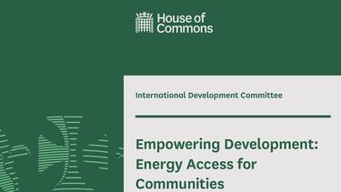 MPs: UK must protect aid for community-led energy access