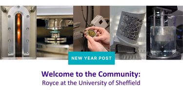 New Year Post - Welcome to the Community: Royce at the University of Sheffield