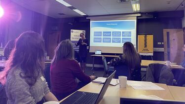 Atttendees of the SSCR host National Care Forum Away Day