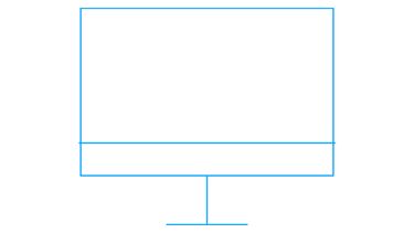 Graphic of a computer 