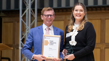 MGT - PGT Prize Giving 2026 Fraser McLeay and prize winner