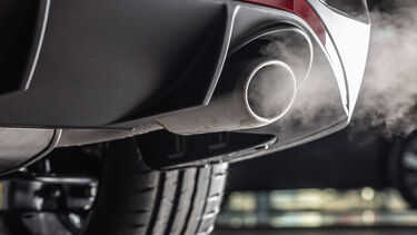 A leaky exhaust pipe