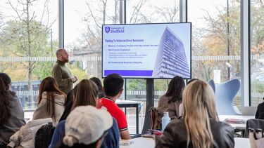 Students in a seminar