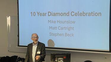 Mike Hounslow Delivering a Talk