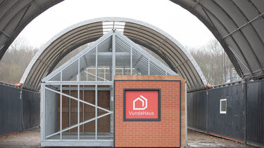 Factory-in-a-box Industrialised Construction demonstrator 