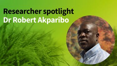 Researcher spotlight Dr Robert Akparibo