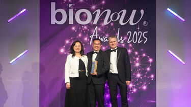 Academics receiving an award