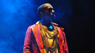 Kanye West performing: Lollapalooza Chile 2011