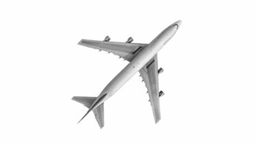 SAF feature - black and white aeroplane