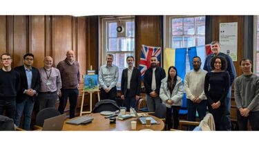 Delegates gathered for the online Ukraine conference