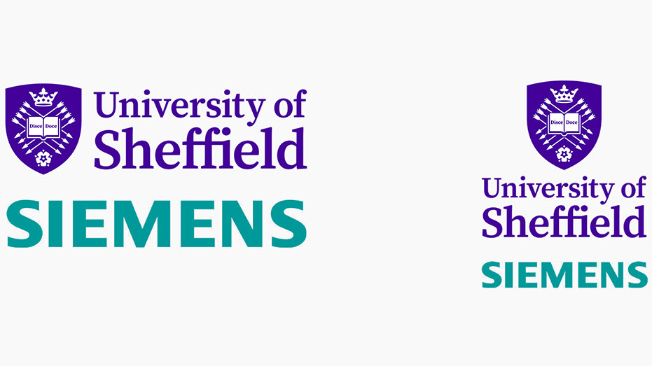 The University logo and Siemens logo below