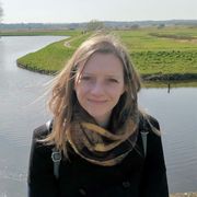 Charmian smiling at the camera
