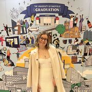 Emily Calcraft at graduation