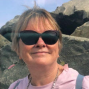 Image of Prof. Liz Smythe outdoors