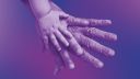 Healthy Lifespan Institute - hand of old person, adult and baby