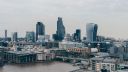 View of canary wharf, London
