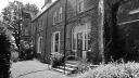 Black and white external photo of endcliffe avenue houses