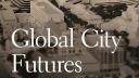 Part of the book cover for Global City Futures