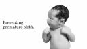 Preventing premature birth image with newborn