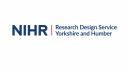 Logo for the NIHR with the words "Research Design Service Yorkshire and Humber"