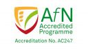 AfN accreditation logo