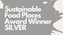 Graphic: "Sustainable Food Places Award Winner SILVER"