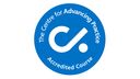 Logo for the Centre for Advancing Practice with the words "Accredited Course"