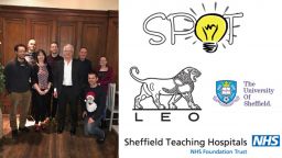 The Sheffield Dermatology Research Group and partner logos