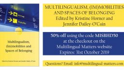 Multilingualism, (Im)mobilities and Spaces of Belonging book cover
