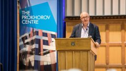 John Lanchester delivers Prokhorov Lecture