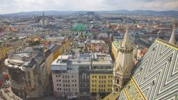A bird's eye view of Vienna
